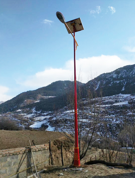 甘南夏河麻當(dāng)鎮(zhèn)路燈項目