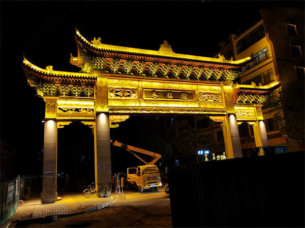 武威城區(qū)節(jié)點亮化