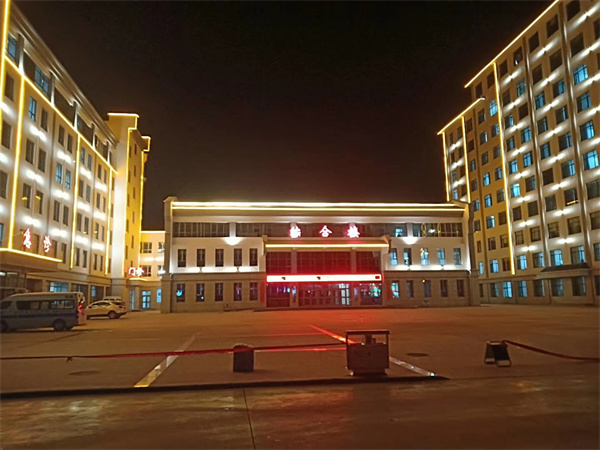 古浪縣大荊醫(yī)院亮化