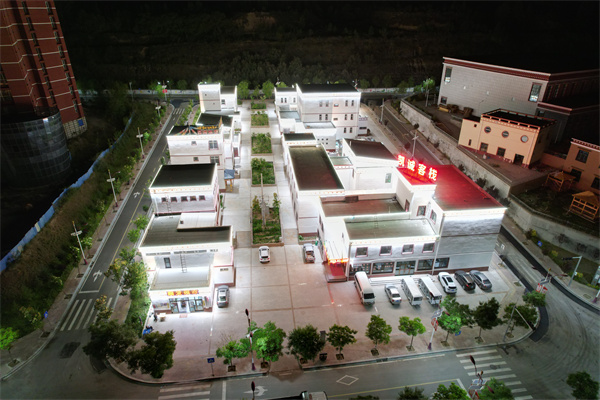 青海尖扎風(fēng)景區(qū)亮化工程