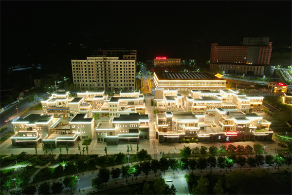 青海尖扎風(fēng)景區(qū)亮化工程