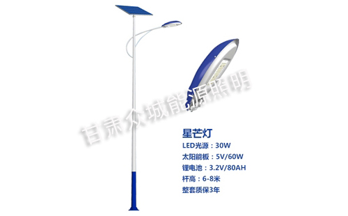 太陽(yáng)能路燈核心技術(shù)參數(shù)解讀